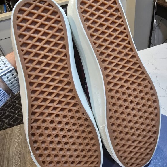 Vans Old Skool 36 LX Premium Skateboarding VN000EFKBRD Bordeaux Red MENS 10 NEW - Picture 10 of 16